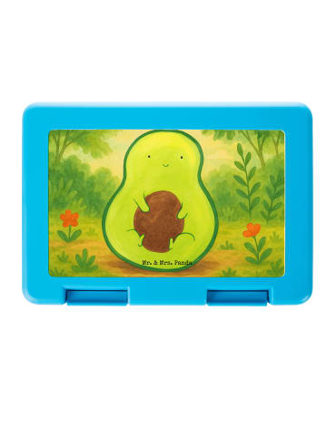 Mr. & Mrs. Panda Bento Box Avocado Kern Design ohne Spruch in Weiß