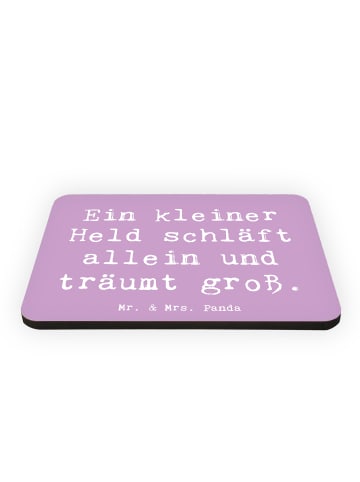 Mr. & Mrs. Panda whiteboardmagnet Spruch Alleine schlafen lernen... in Lavendeltraum
