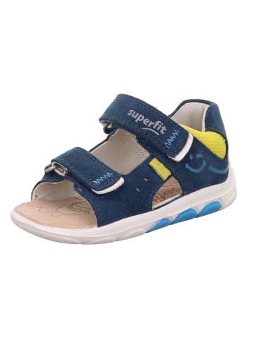 superfit Sandale NINO in Blau/Gelb