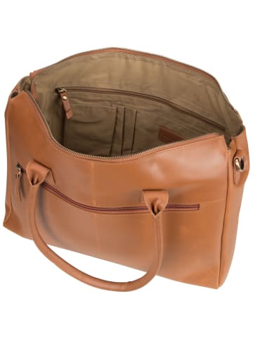 Burkely Aktentasche Vintage Valerie Laptopbag 15'' in Cognac