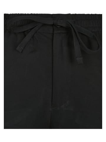 Urban Classics Urban Classics Damen Ladies Viscose Twill Cargo Pants in black