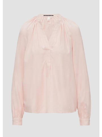 QS Bluse in 4056_perlmuttrosa