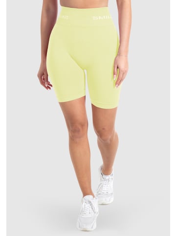 SMILODOX Shorts Scrunch Azura in Gelb