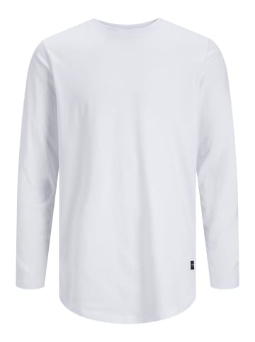 Jack & Jones Langarm-T-Shirt in White