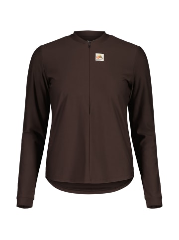 Maloja WMONTALINM. LANGARMSHIRT in Mocca