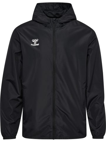 Hummel Hummel Jacke Hmlessential Multisport Erwachsene Schnelltrocknend Wasserabweisend in BLACK