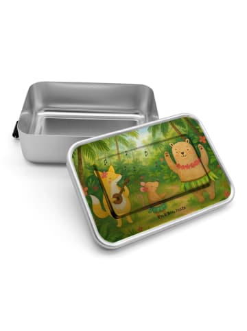Mr. & Mrs. Panda Metall Brotdose Waldtiere Aloha Design ohne Spruch in Weiß