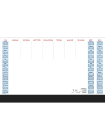 TeNeues Calendars & Stationery Kalender - Zettler Schreibunterlage mit Schutzleiste 2026 - Schreibtischunterla