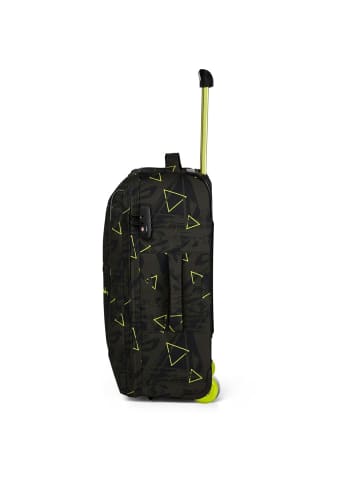 Satch Flow - 2-Rollen Kabinentrolley S 54 cm (pure jade green) in geo storm