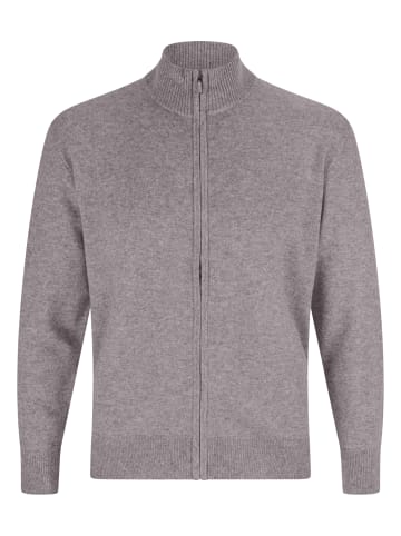 CASH-MERE.CH Stehkragen Pullover in Grau