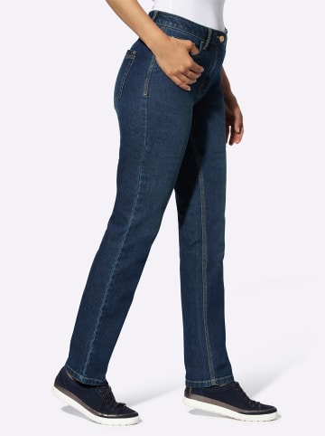 WITT WEIDEN Jeans in blue-stone-washed