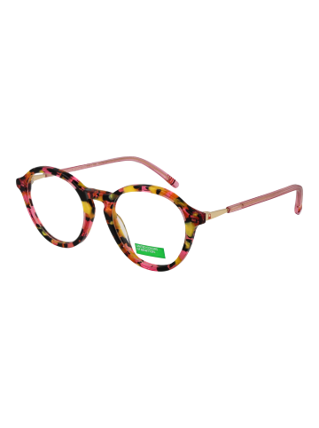 Benetton Damen Optische Fassungen Panto Mehrfarbig