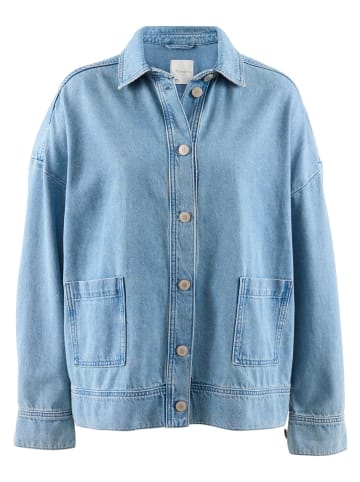 Tamaris Jeansjacke in Light Mid Blue Denim