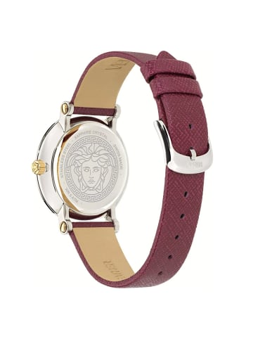Versace Analoguhr für Damen in rot