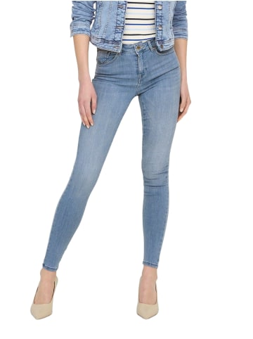 ONLY Jeans ONLPOWER MID PUSH UP skinny in Blau
