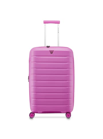Roncato B-Flying Move 4 Rollen Trolley 68 cm mit Dehnfalte in pink