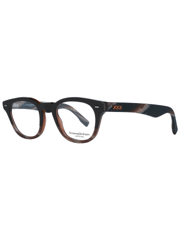 Ermenegildo Zegna Herren Optische Fassungen Trapez Braun