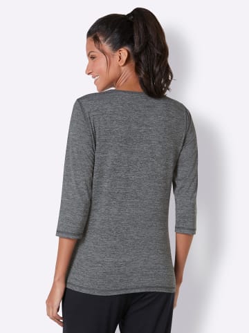 WITT WEIDEN Funktionsshirt in grau-meliert-pink