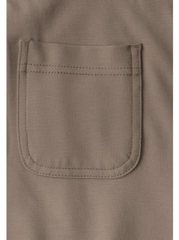 Street One Hose in dark mocha beige