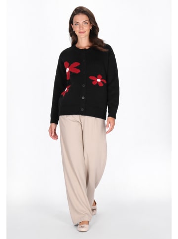 Usha Women Cardigan in black