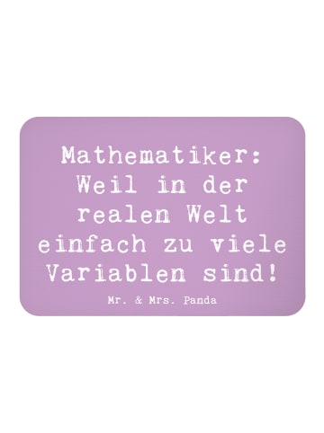 Mr. & Mrs. Panda whiteboardmagnet Spruch Mathematiker Leben mit ... in Lavendeltraum