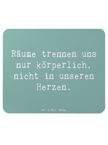 Mr. & Mrs. Panda Mousepad Spruch Trennung von den Eltern mit Spruch in Meeresbrise