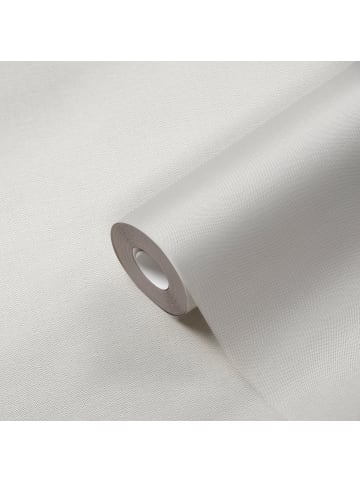 A.S. Création Tapete Fine Weave in Seidengrau