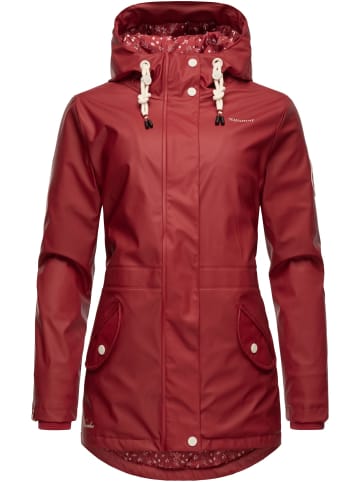 Navahoo Regenjacke Ocean Heart in Blood Red