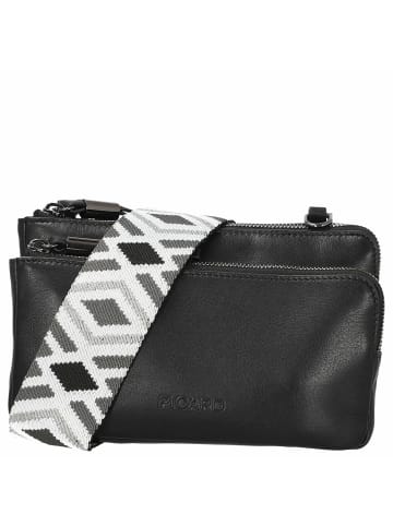 PICARD Bella - Schultertasche 20 cm (black) in schwarz