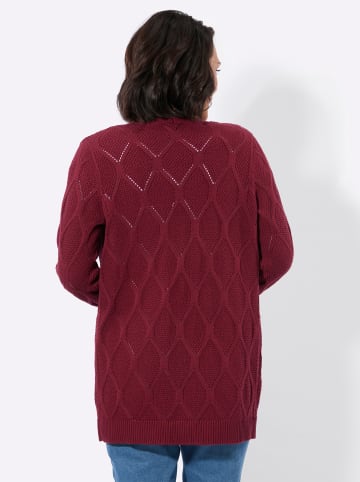 WITT WEIDEN Strickjacke in dunkelrot