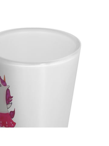 Mr. & Mrs. Panda Schnapsglas Einhorn Ballerina ohne Spruch in Transparent