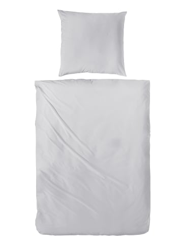 Hahn Bettwäsche Luxus Satin in silber