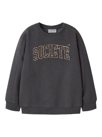 name it Sweatshirt in Dark Grey Melange