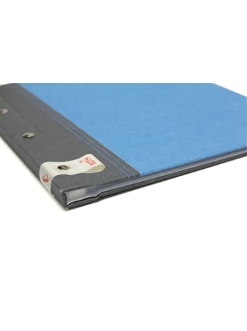 ROTH Zeugnismappe Bicolor mit Buchschrauben – Grey-Blue in Grau