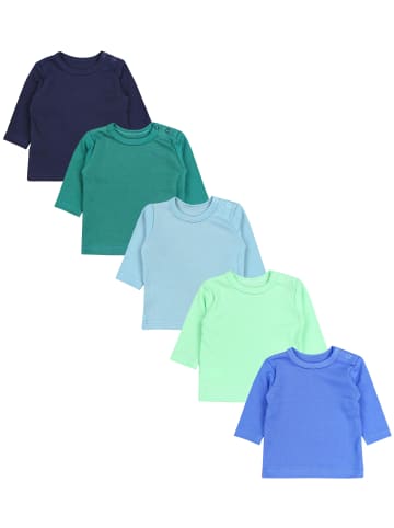 TupTam 5er- Set Langarmshirts in blau Modell 2