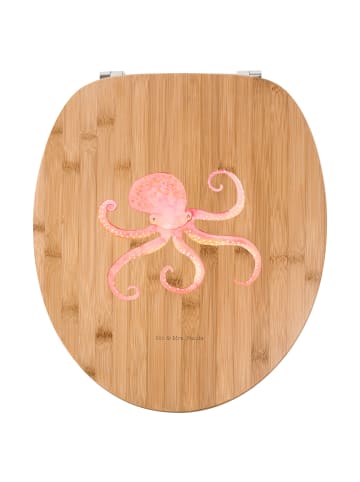 Mr. & Mrs. Panda Toilettenbrille Tintenfisch ohne Spruch in Braun