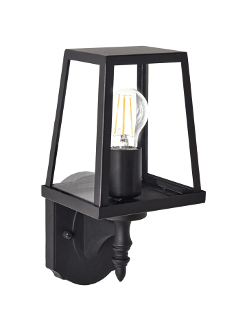 Beliani Wandleuchte für den Außenbereich HEZIR in Schwarz