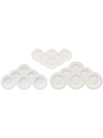vivo | Villeroy & Boch Group 18er Set Starter Set Basic White weiß in weiß