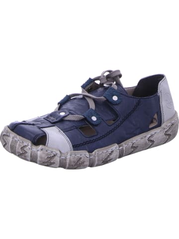 rieker Schnürhalbschuh in blau