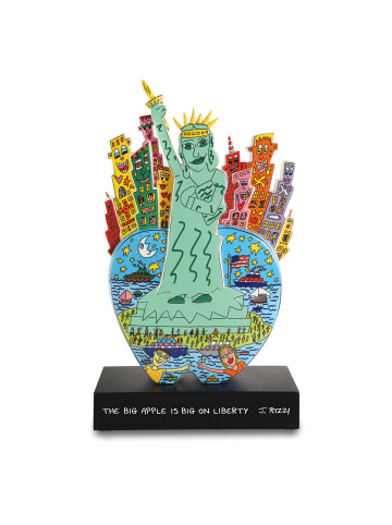 Goebel Figur " James Rizzi Big Apple on Liberty " in Bunt