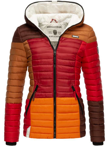 Navahoo Steppjacke Multikulti in Multicolour Autumn Leaves