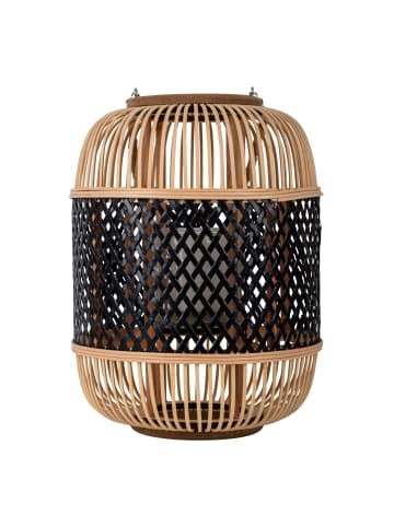 näve LED Laterne "KORBINIAN" in schwarz - (L)27 cm x (B)27 cm x (H)38 cm