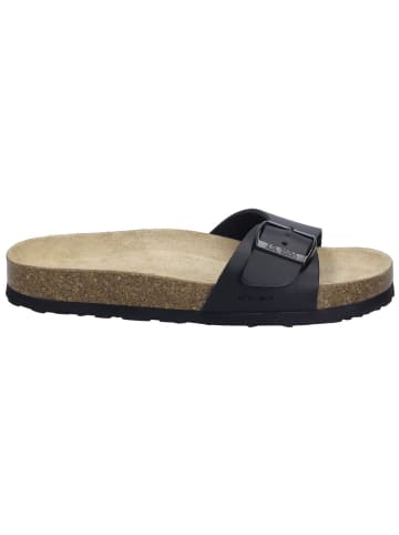 Ballerina / Spangenschuh in schwarz