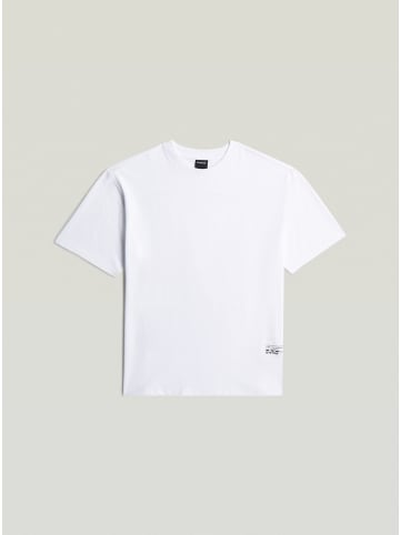 Back Applique Relaxed T-Shirt white