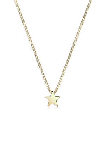 Elli Halskette 375 Gelbgold Astro, Sterne in Gold