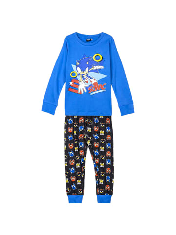 Sonic Schlafanzug Sonic The Hedgehog in Blau