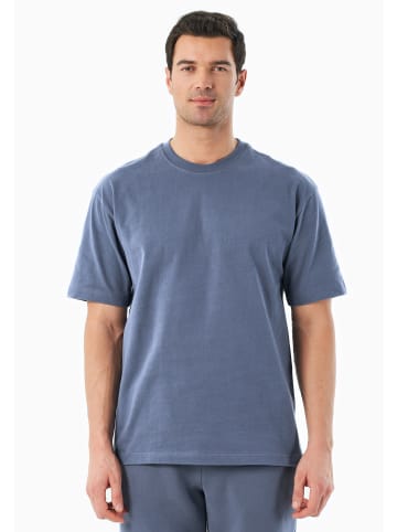 Organication T-Shirt "TUSSEM" in Zartindigo