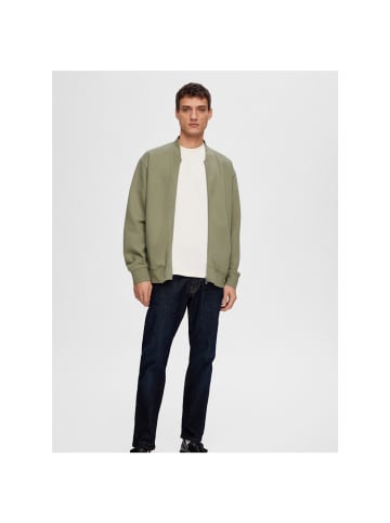 Selected Sweatshirt in vetiver