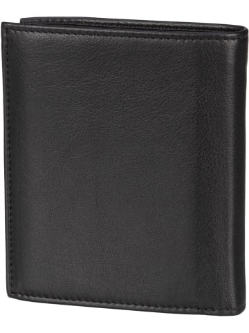 Bugatti Geldbörse Nome Vertical Wallet with Flap II in Schwarz