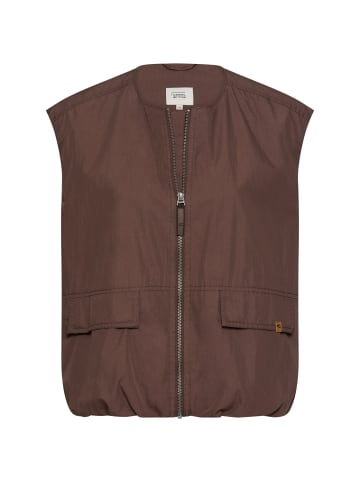Camel Active Weste mit Reißverschluss in Braun
